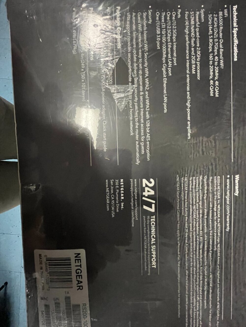 Nighthawk Dual Band Router Wifi7 - Picture 6 of 6